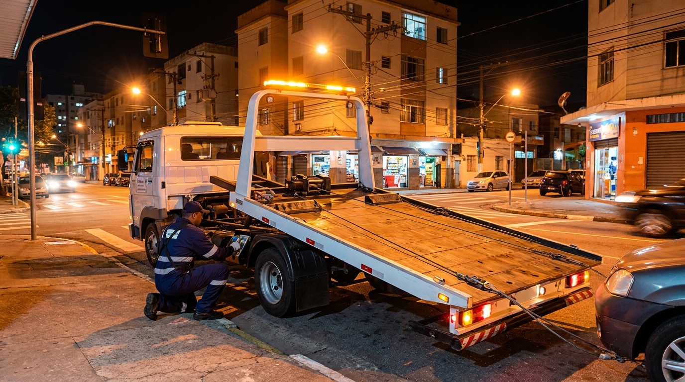 Guincho 24h profissional no Jardim D’Abril, Osasco‑SP