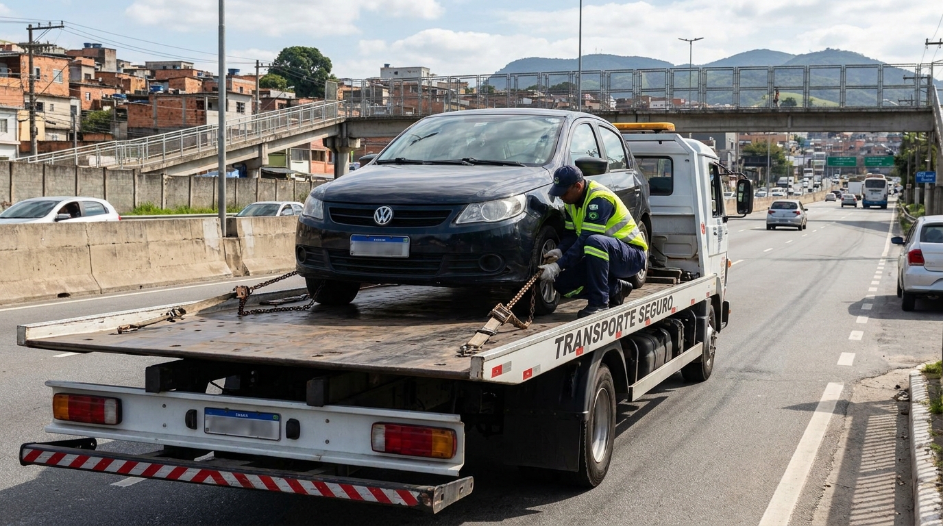 Logística para Veículos Parados no IAPI, Osasco‑SP
