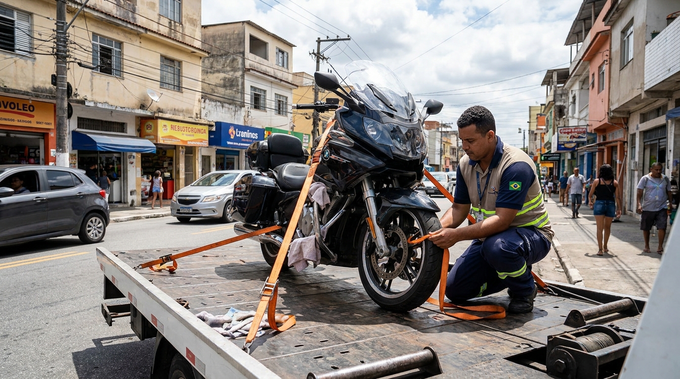 Remoção de Moto em Pane no Munhoz Júnior, Osasco‑SP