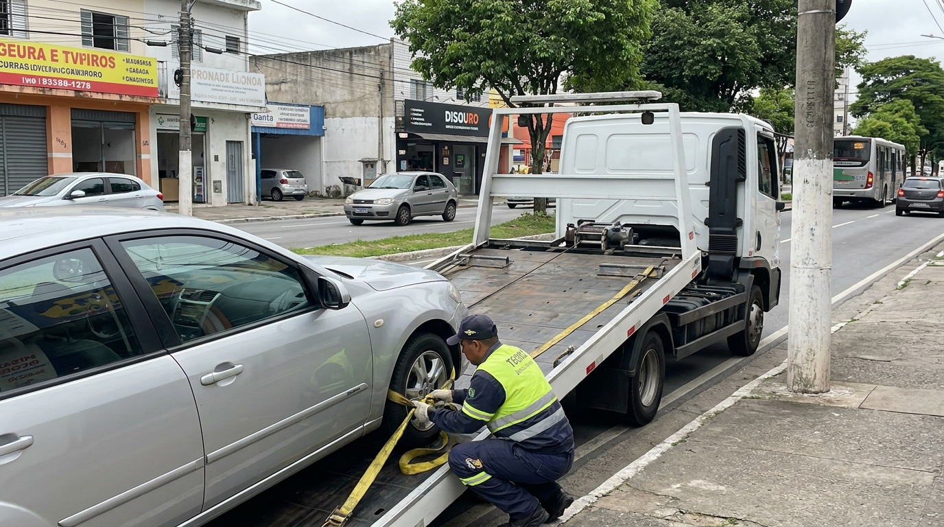 Transporte de Automóvel na Conceição, Osasco‑SP